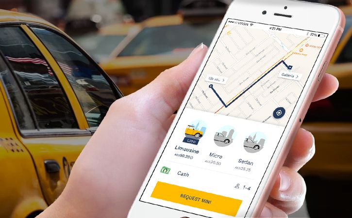 The role of user experience in the success of applications such as internet taxi and motor delivery