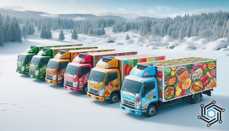 کامیون‌های یخچالی (Refrigerated Trucks) - قیمت طراحی نرم افزار باربری اینترنتی