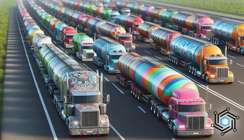 کامیون‌های تانکر (Tanker Trucks) - طراحی و پیاده سازی نرم افزار باربری